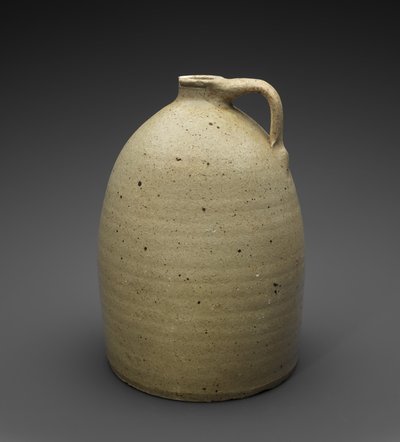 Kancsó, c. 1873-1900 (lúgos mázas kőedény) alkotó: James W. Haden