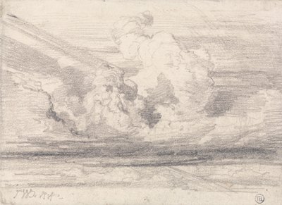 Felhő-tanulmány alkotó: James Ward