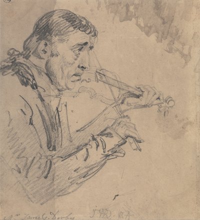 James Derby úr hegedülni játszik alkotó: James Ward