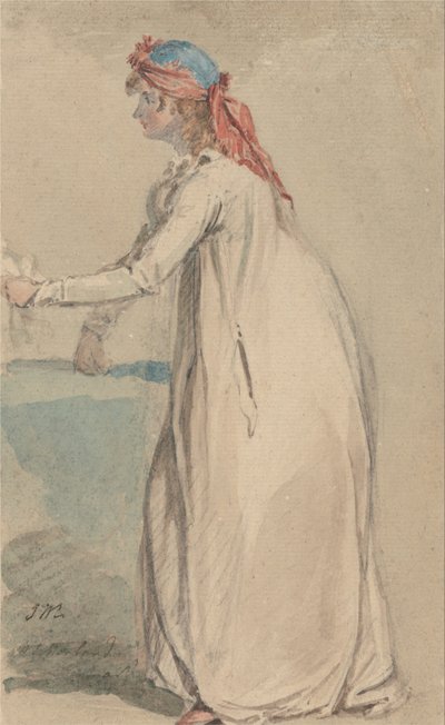 Mrs. Morland portréja alkotó: James Ward