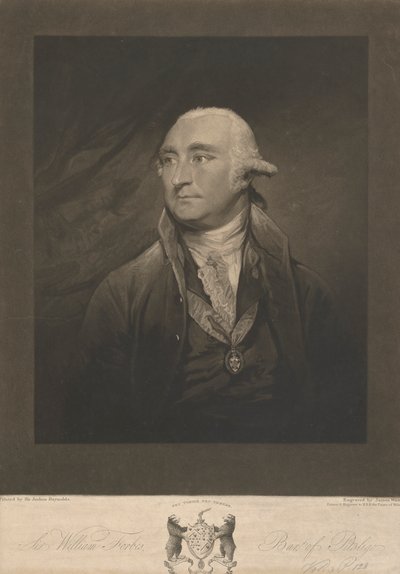 Sir William Forbes, Monymusk és Pitsligo 6. bárója alkotó: James Ward