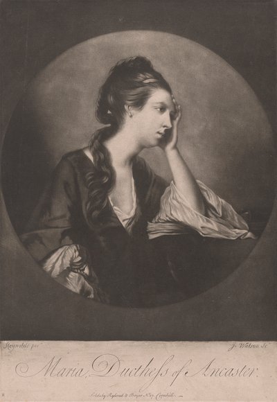 Mária, Ancaster hercegnője alkotó: James Watson