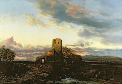 Portchester kastély, 1895 alkotó: James Webb
