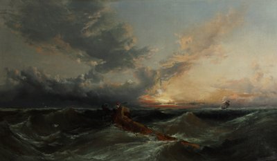 The Signal, 1860 körül (olaj, vászon) alkotó: James Webb