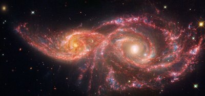 Hubble vizsgálja a galaxispárt alkotó: James Webb Space Telescope (NASA)