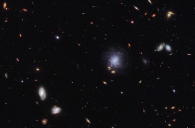 Kilonova és Gazdagalaxis alkotó: James Webb Space Telescope (NASA)