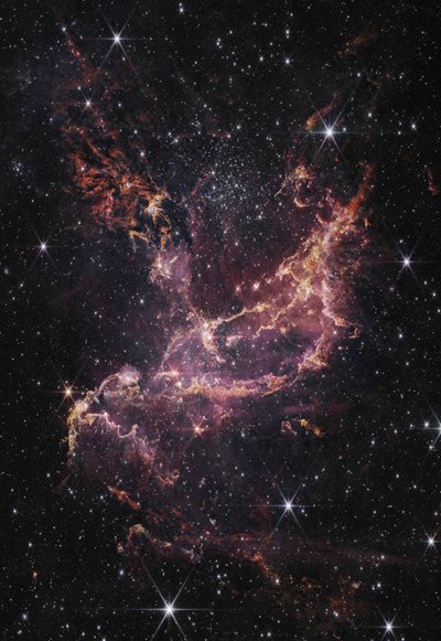 NGC 346 (NIRCam kép) alkotó: James Webb Space Telescope (NASA)