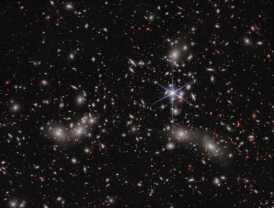Pandoras-fürt (NIRCam kép) alkotó: James Webb Space Telescope (NASA)