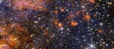 Sagittarius B2 (NIRCam-felvétel) alkotó: James Webb Space Telescope (NASA)