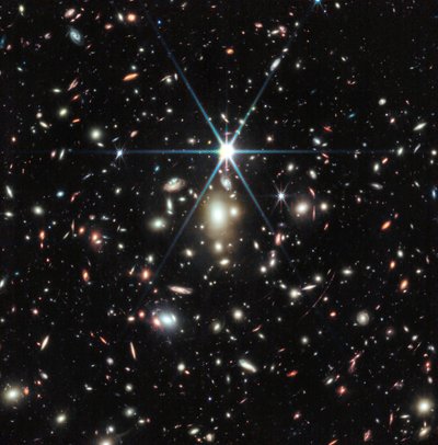 Sunrise Arc (NIRCam kép) alkotó: James Webb Space Telescope (NASA)