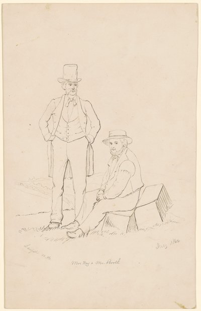 Mr. Way és Mr. Booth alkotó: James Wells Champney