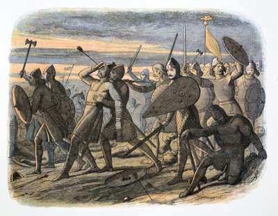 Harold király halála, hastingsi csata, 1066 1864 alkotó: James William Edmund Doyle