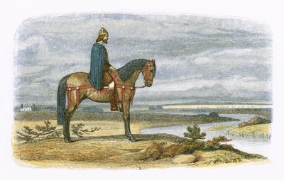 Alfréd király a dán flotta elfoglalását tervezi alkotó: James William Edmund Doyle