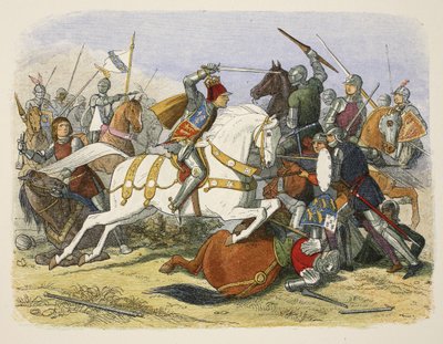 III. Richard a Bosworth Fielden, 1485. augusztus 22., A Chronicle of England Kr.e. 55-től AD 1485-ig, pub. London, 1863 alkotó: James William Edmund Doyle