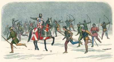 Lord Fauconbridge stratégiája Towtonban, 1461 1864 alkotó: James William Edmund Doyle