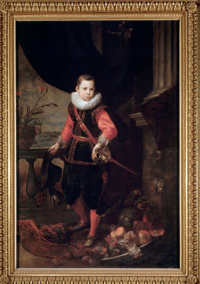 Kardos fiatalember portréja (olaj, vászon alkotó: Jan Roos