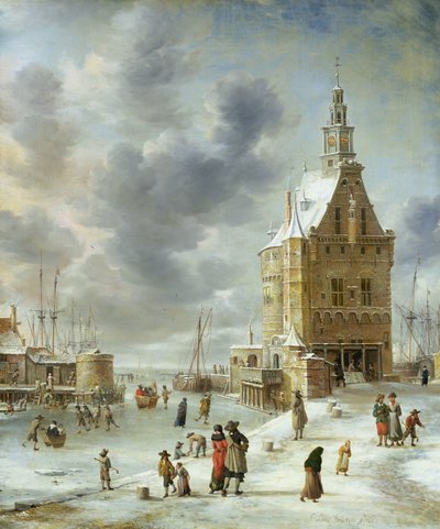 Hoorn városkapuja alkotó: Jan Abrahamsz. Beerstraten