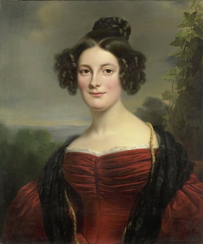 Catharina Annette Fraser (1815-92) alkotó: Jan Adam Kruseman