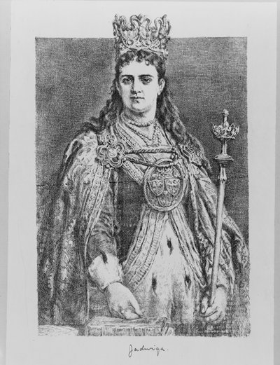 Jadwiga lengyel királynő, 19. század alkotó: Jan Alojzy Matejko