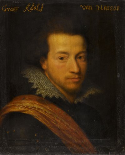 Adolf portréja, 1609-1633 körül (olaj, tábla) alkotó: Jan Anthonisz. van Ravesteyn