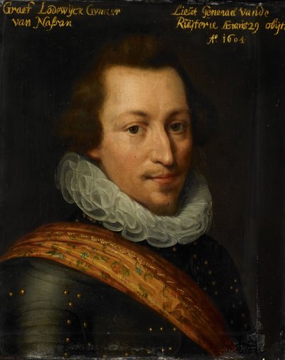 Günther Lajos portréja, 1609-1633 körül (olaj, tábla) alkotó: Jan Anthonisz. van Ravesteyn