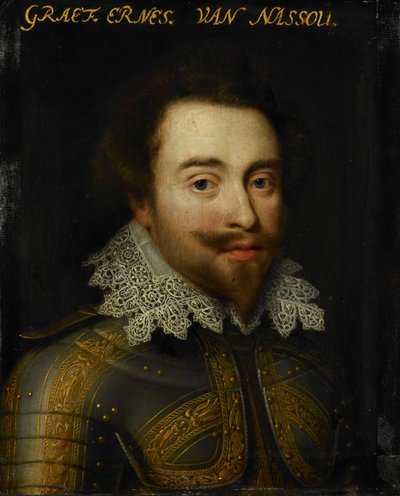 Johan Ernst I., Nassau-Siegen grófjának portréja alkotó: Jan Antonisz van Ravesteyn (workshop of)