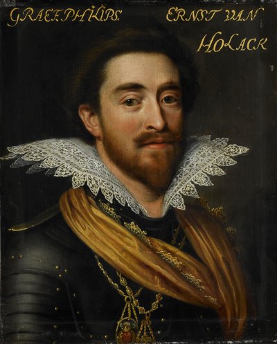 Philipp Ernst, Hohenlohe zu Langenburg grófjának portréja alkotó: Jan Antonisz van Ravesteyn (workshop of)