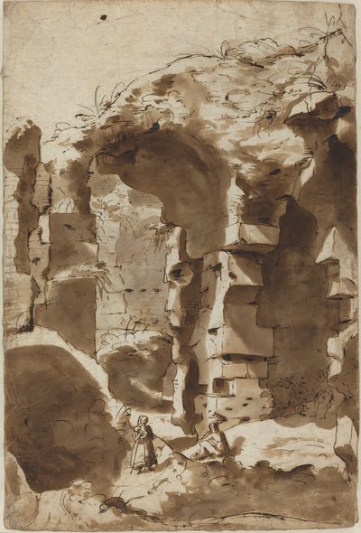 A Colosseum romjai alkotó: Jan Asselijn