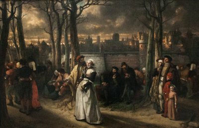 Séta a falakon kívül alkotó: Jan August Hendrik Leys