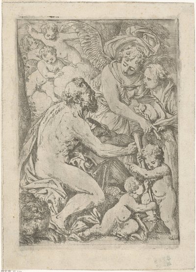 H. Hieronymus alkotó: Jan Baptist Herregouts