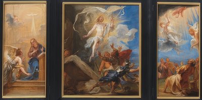 A Snyders-triptichon. 1659 körül alkotó: Jan Boeckhorst