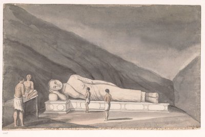 Ádám Berg (Mulkirigala), fekvő Buddha alkotó: Jan Brandes (signed by artist)