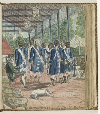 De Landraad Colombóban alkotó: Jan Brandes