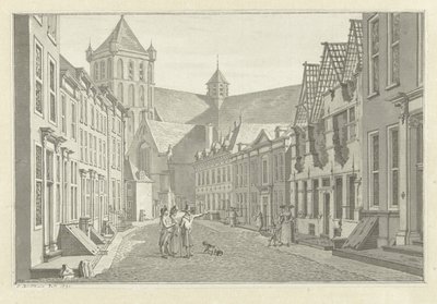 Lucas van Steveninck házának romja Middelburgban, 1787 alkotó: Jan Bulthuis (signed by artist)