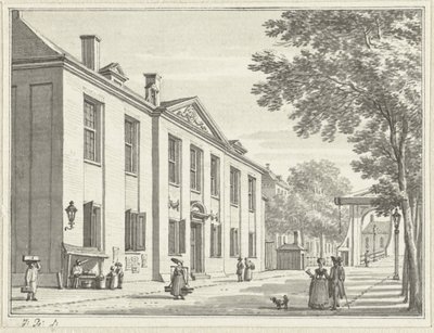 A Prinsenhof Rotterdamban alkotó: Jan Bulthuis