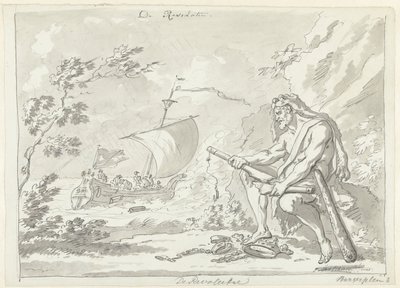 Forradalom: Herkules megtöri az igát A forradalom (cím a tárgyon) alkotó: Jan Bulthuis