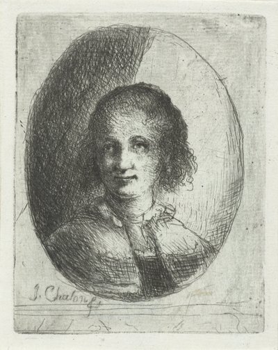 Christina Chalon portréja alkotó: Jan Chalon