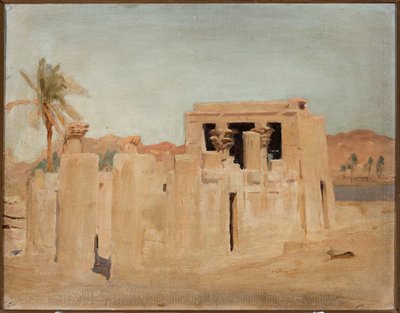 Luxor - A Nílus partja. Egy egyiptomi utazásból alkotó: Jan Ciągliński