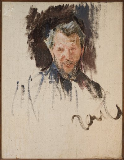 Szymanowski szobrász portréja alkotó: Jan Ciągliński