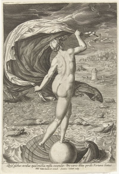 Fortuin (Fortuna) alkotó: Jan Collaert (II)