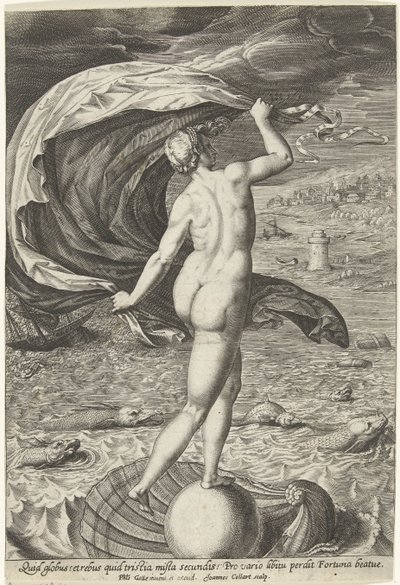 Fortuin (Fortuna) alkotó: Jan Collaert (II)