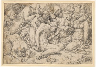 Krisztus siralma De Bewening alkotó: Jan Cornelisz Vermeyen