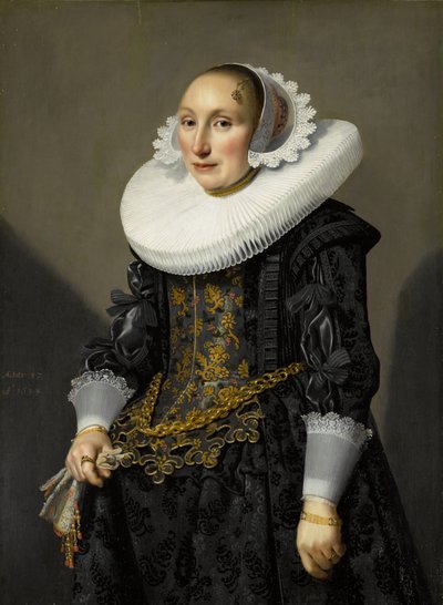 Adriana van der Aam portréja alkotó: Jan Damen Cool