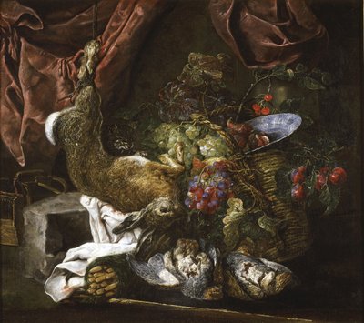 Csendélet vadakkal és gyümölcsökkel, 1641-61 alkotó: Jan Fyt