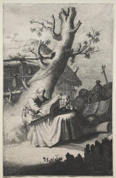 Szent Jeromos. alkotó: Jan Georg van Vliet
