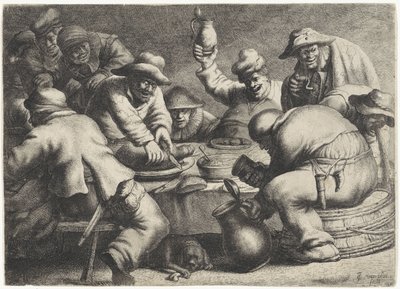 Gazda étkezés alkotó: Jan Gillisz. van Vliet
