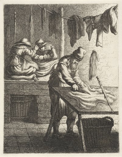 Szabó Foglalkozások (sorozat címe) alkotó: Jan Gillisz. van Vliet