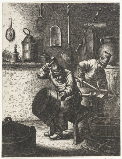 Rézműves alkotó: Jan Gillisz. van Vliet