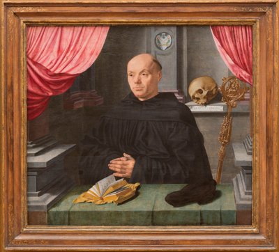 Ingenray János apát alkotó: Jan Gossaert