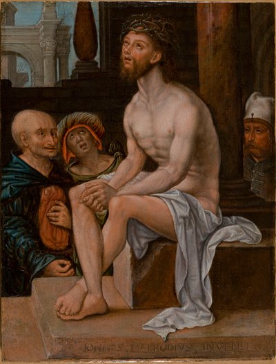 Krisztus a hideg kövön alkotó: Jan Gossaert